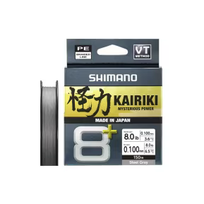 Shimano Kairiki 8+ Steel Grey