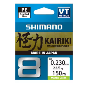 Shimano Kairiki 8 Braided Line Mantis Green