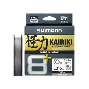 Shimano Kairiki 8+ Steel Grey