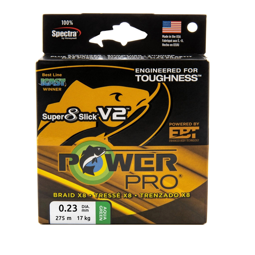 PowerPro Braided Line Super 8 Slick V2