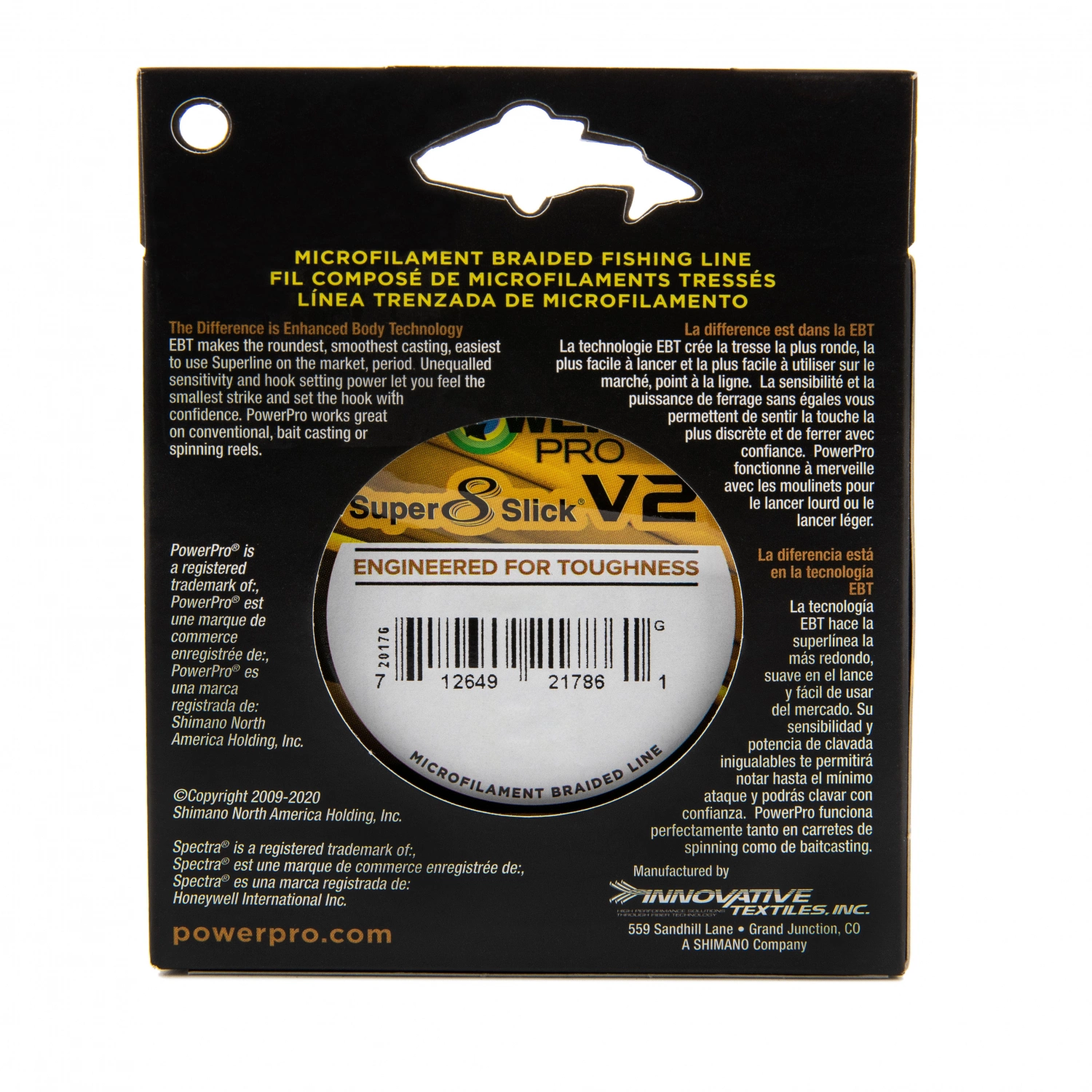 PowerPro Braided Line Super 8 Slick V2