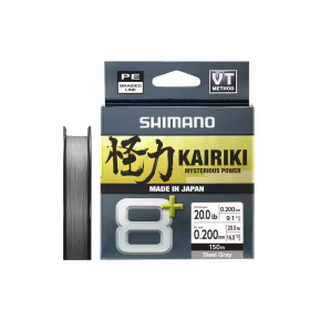 Shimano Kairiki 8+ Steel Grey