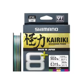 Shimano Kairiki 8+ Multi-Color 300m