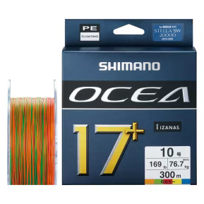 Shimano Ocea 17+ Braid 300m Multi Color