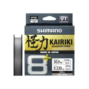 Shimano Kairiki 8+ Steel Grey