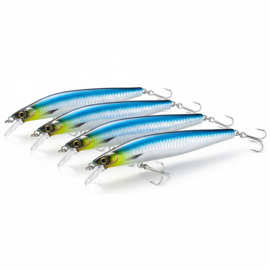 Shimano Cardiff ML Bullet AR-C 93mm Blue Back 4 stuks