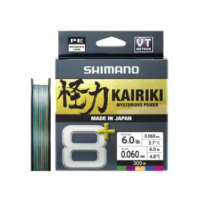 Shimano Kairiki 8+ Multi-Color 300m
