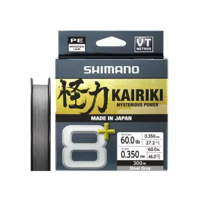 Shimano Kairiki 8+ Steel Grey