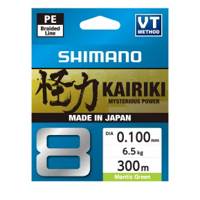 Shimano Kairiki 8 Braided Line Mantis Green