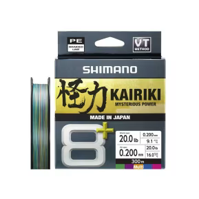 Shimano Kairiki 8+ Multi-Color 300m