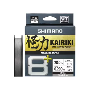 Shimano Kairiki 8+ Steel Grey