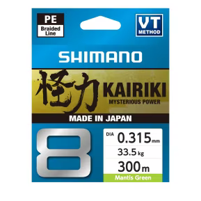 Shimano Kairiki 8 Braided Line Mantis Green