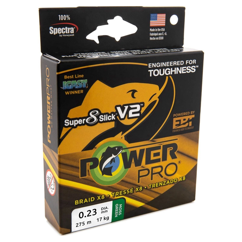 PowerPro Braided Line Super 8 Slick V2