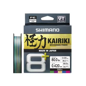 Shimano Kairiki 8+ Multi-Color 300m